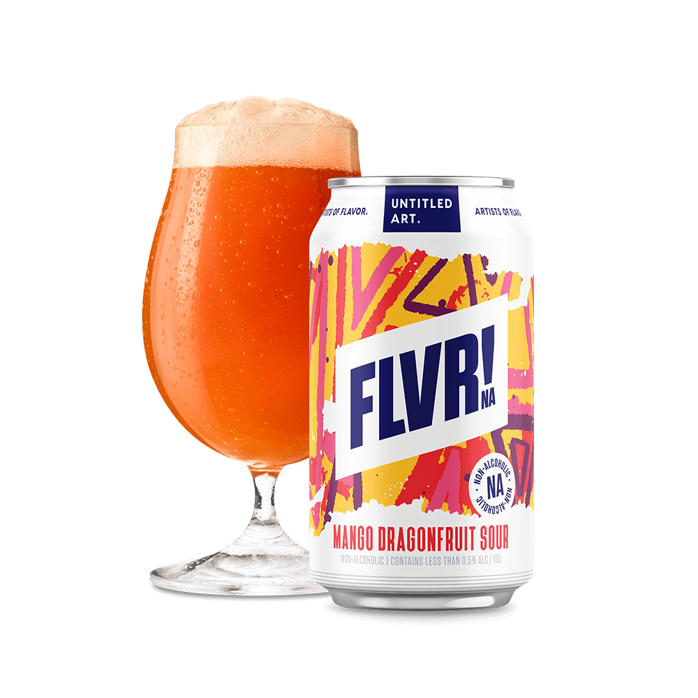 Untitled Art 'FLVR! Mango Dragonfruit' Non-Alcoholic Fruited Sour [16oz Can]